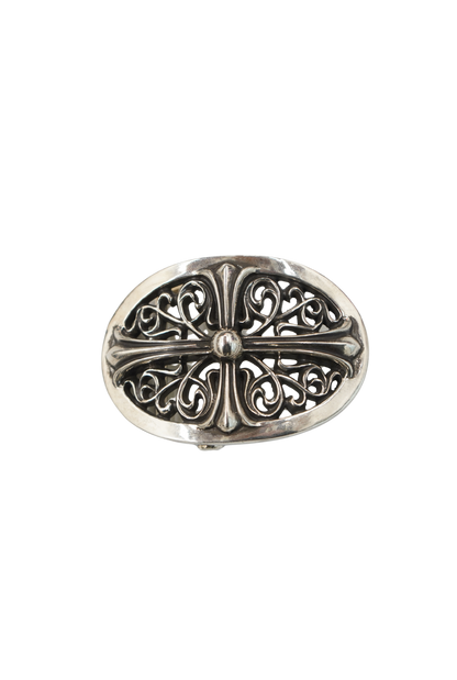 Chrome Hearts Oval Cross Belt Buckle - Xia Office