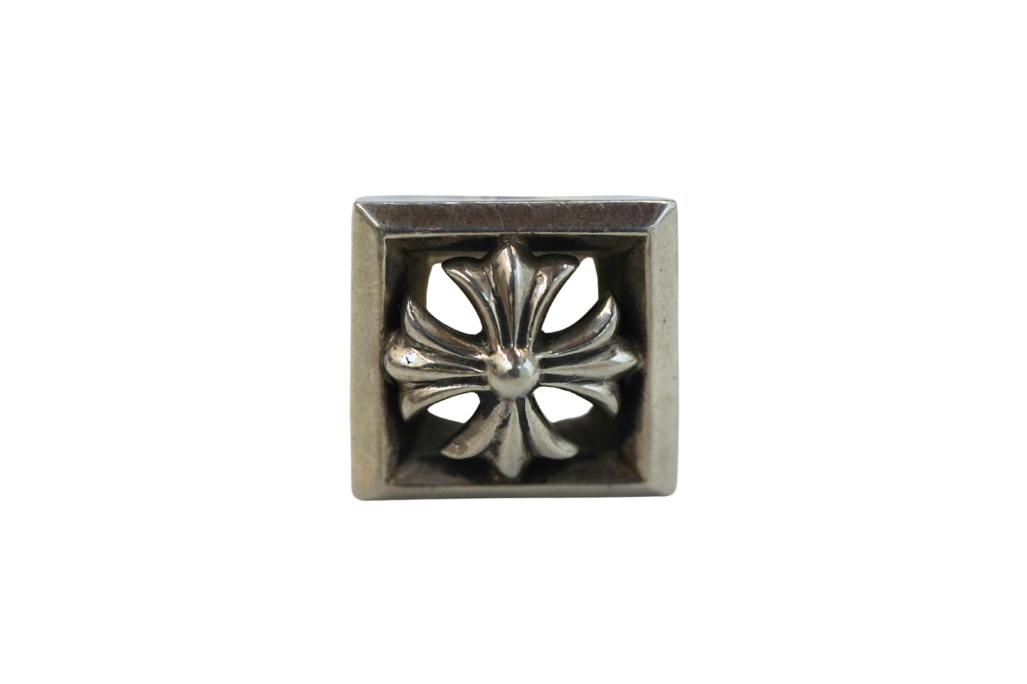 Chrome Hearts Plus Letter Block Ring - Xia Office