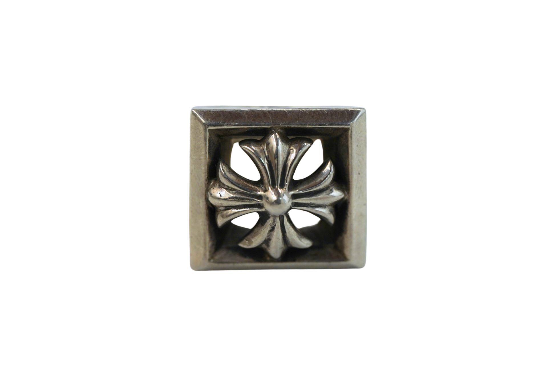 Chrome Hearts Plus Letter Block Ring - Xia Office