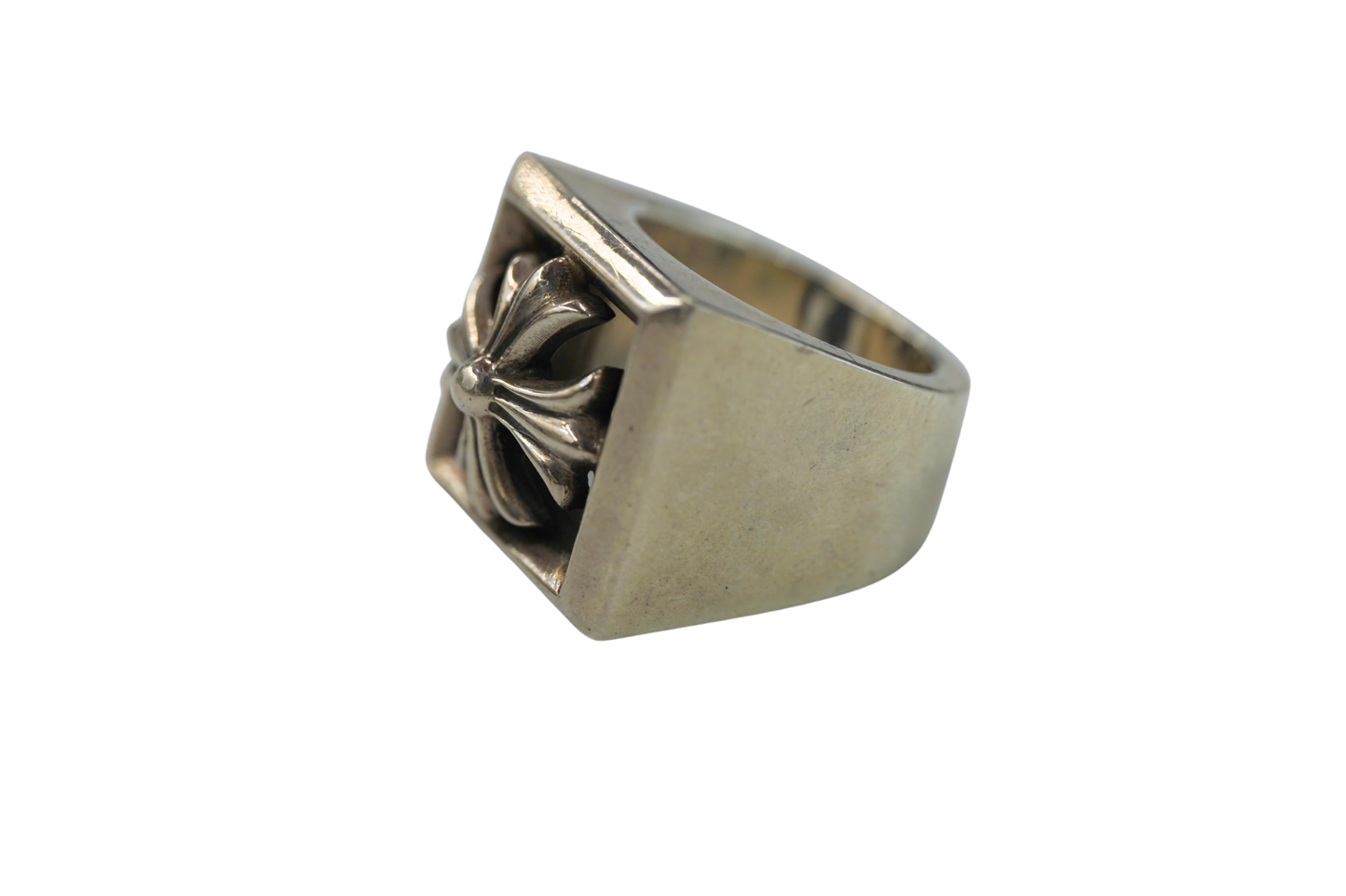 Chrome Hearts Plus Letter Block Ring - Xia Office