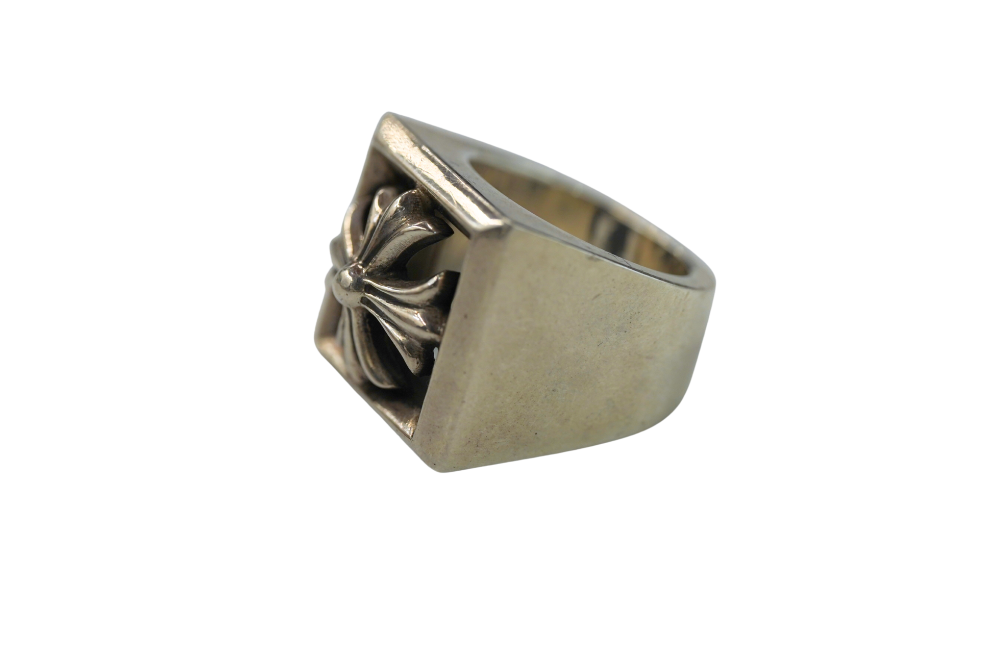 Chrome Hearts Plus Letter Block Ring - Xia Office
