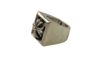 Chrome Hearts Plus Letter Block Ring - Xia Office
