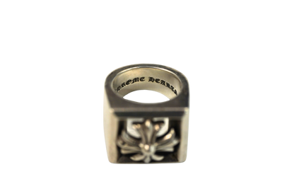 Chrome Hearts Plus Letter Block Ring - Xia Office