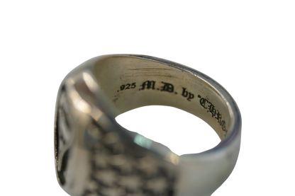 Chrome Hearts Matty Boy Varsity Heart Ring - Xia Office