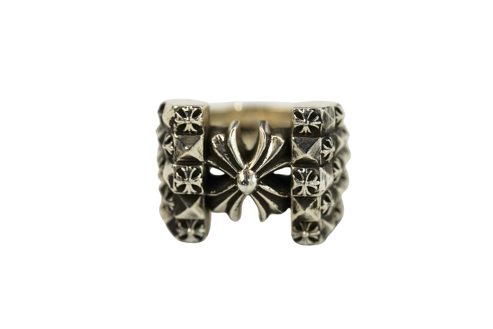 Chrome Hearts Deco Plus Ring - Xia Office