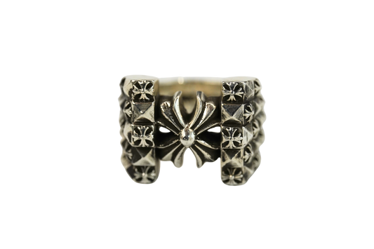 Chrome Hearts Deco Plus Ring - Xia Office