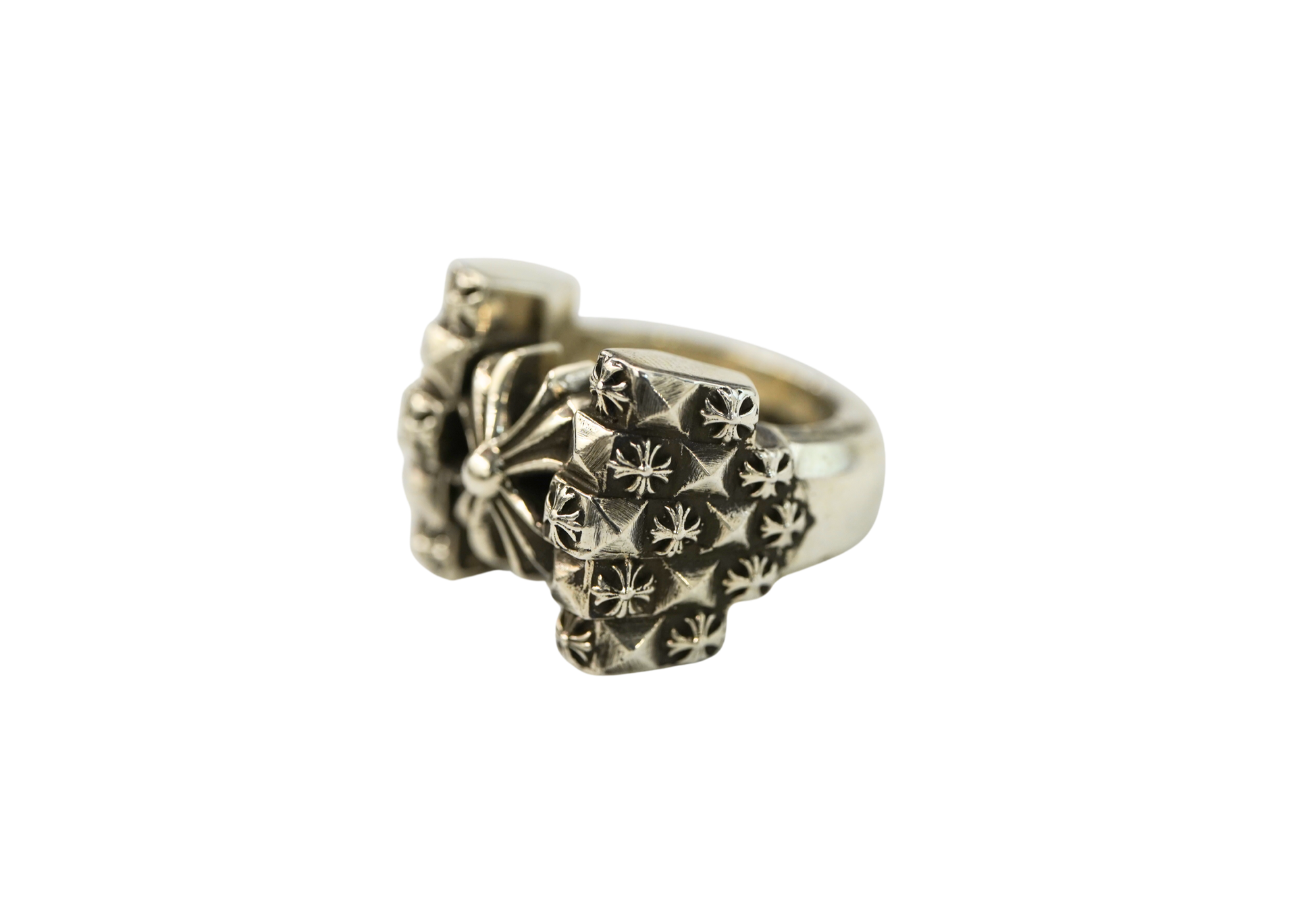 Chrome Hearts Deco Plus Ring - Xia Office