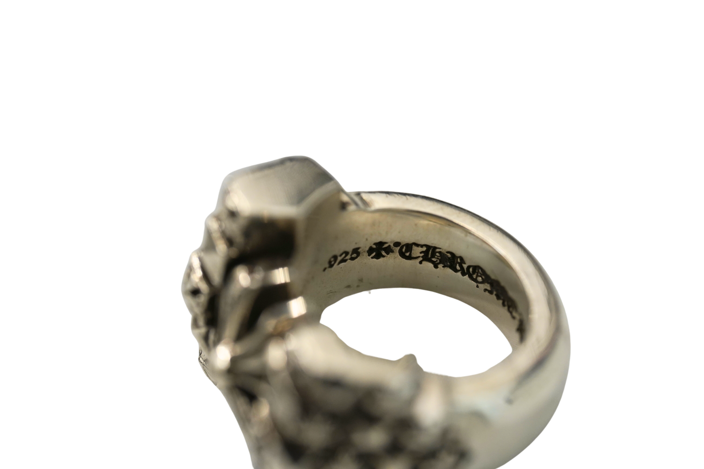 Chrome Hearts Deco Plus Ring - Xia Office