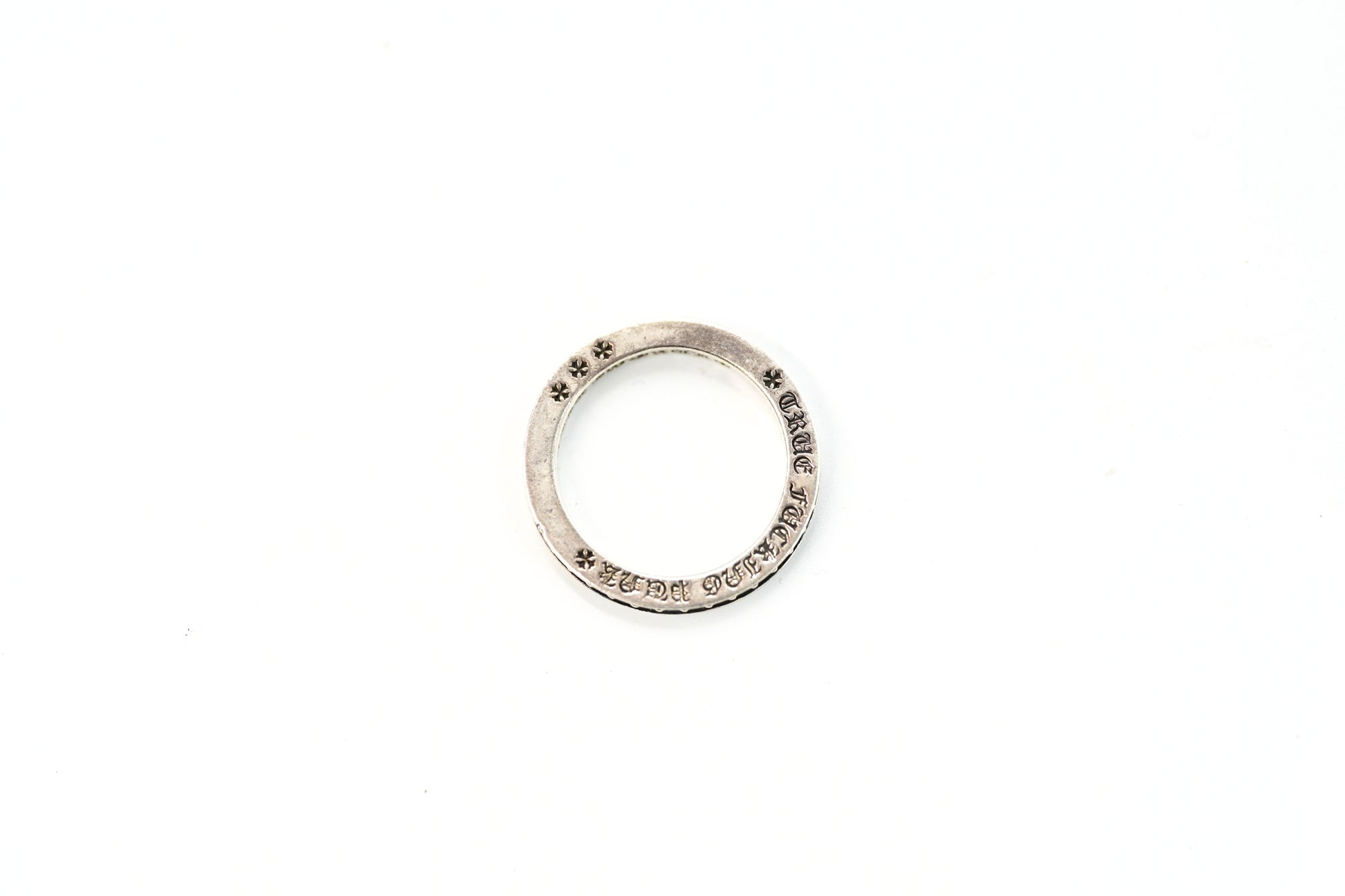 Chrome Hearts Total Fucking Punk 3mm Ring - Xia Office