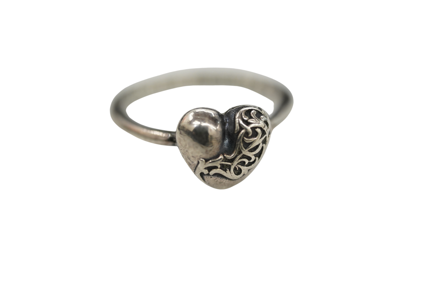 Chrome Hearts Heart Bubblegum Ring - Xia Office