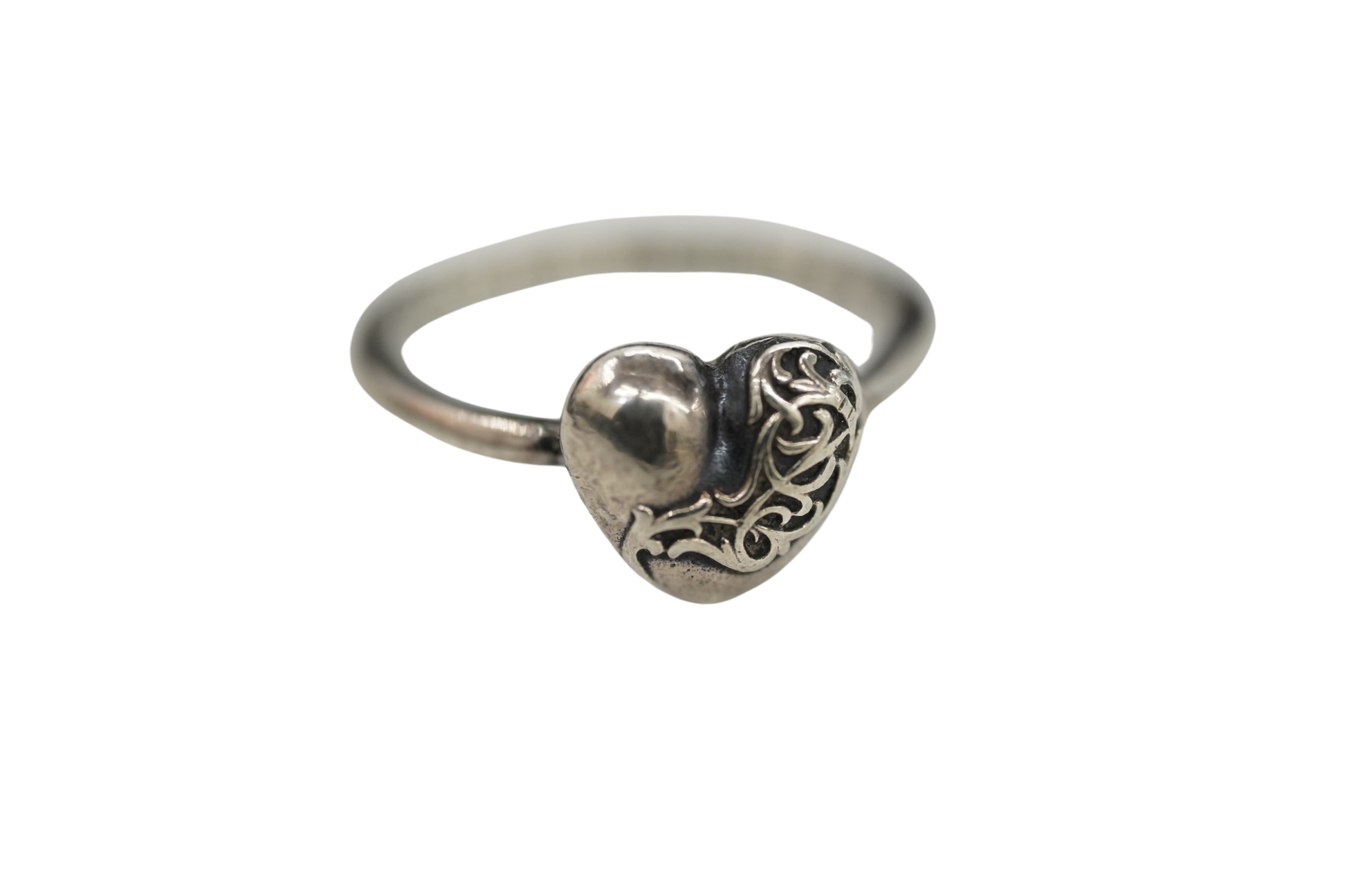 Chrome Hearts Heart Bubblegum Ring - Xia Office