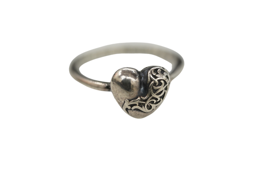 Chrome Hearts Heart Bubblegum Ring - Xia Office