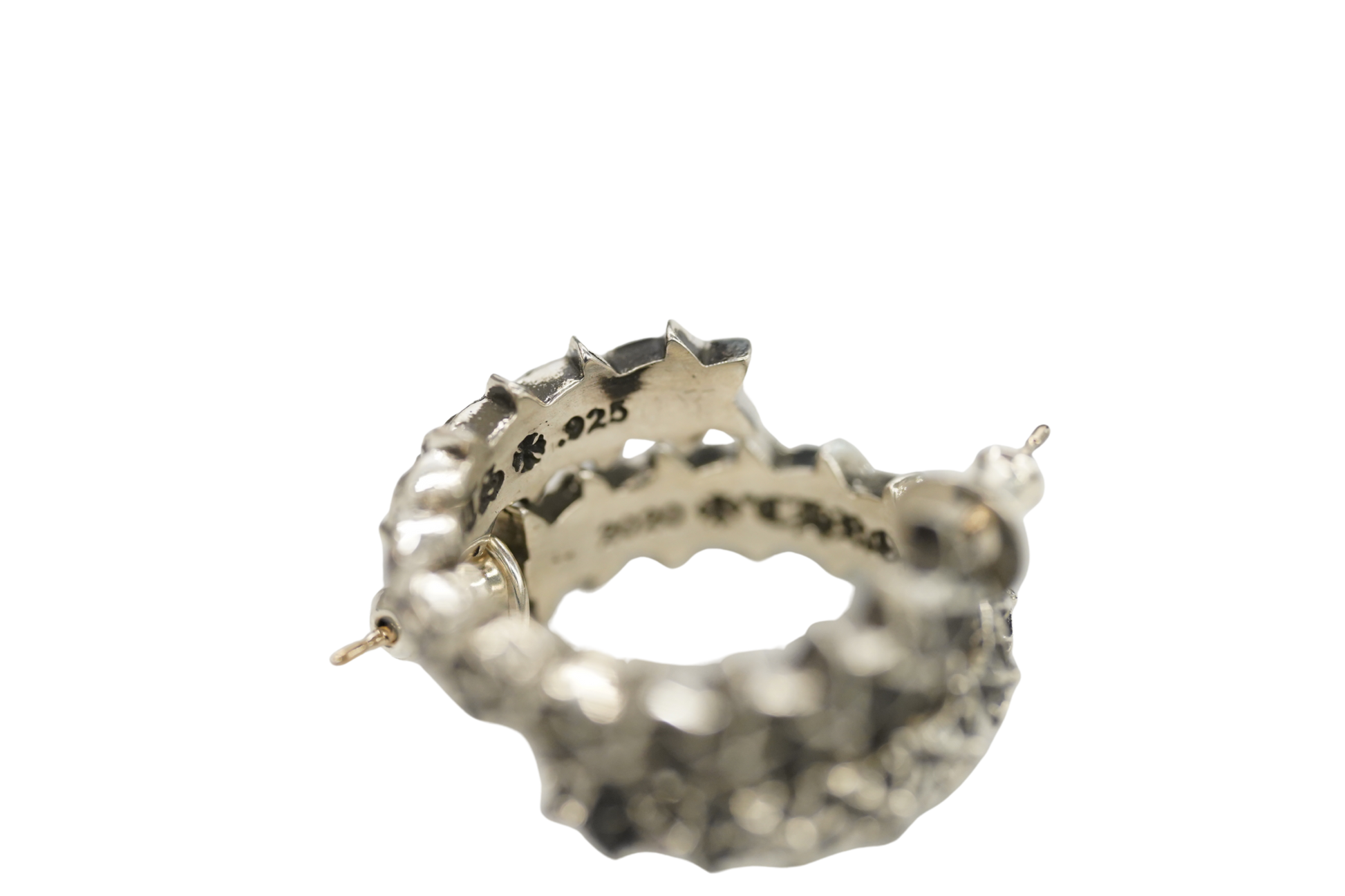 Chrome Hearts Star Hoop Earring - Xia Office