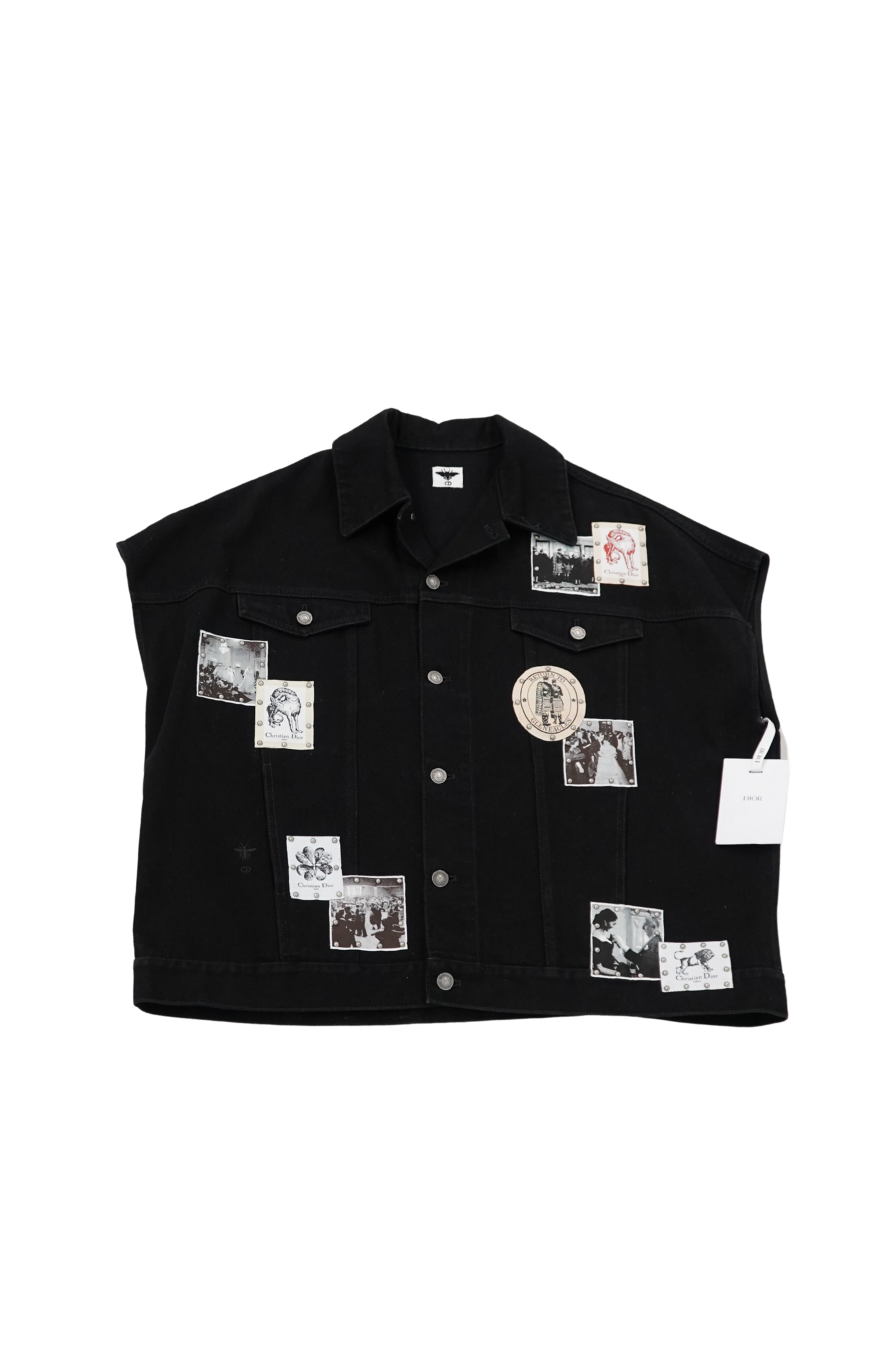 Dior Patch Trucker Vest