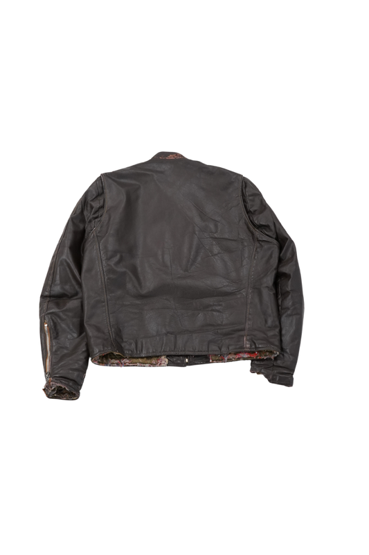 1950s Cafe Racer Leather Jacket