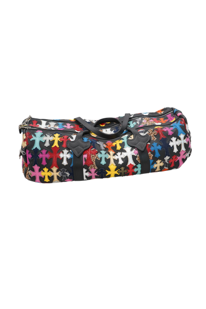 Chrome Hearts Cross Patch-Flooded Duffel Bag