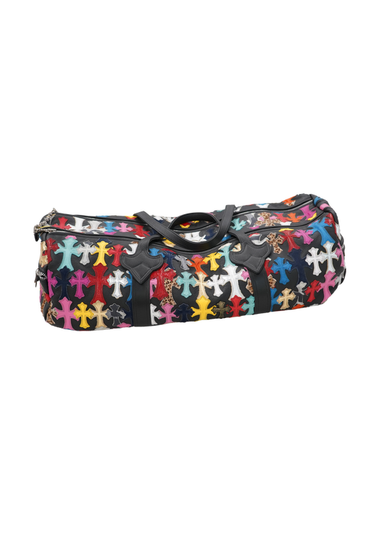 Chrome Hearts Cross Patch-Flooded Duffel Bag