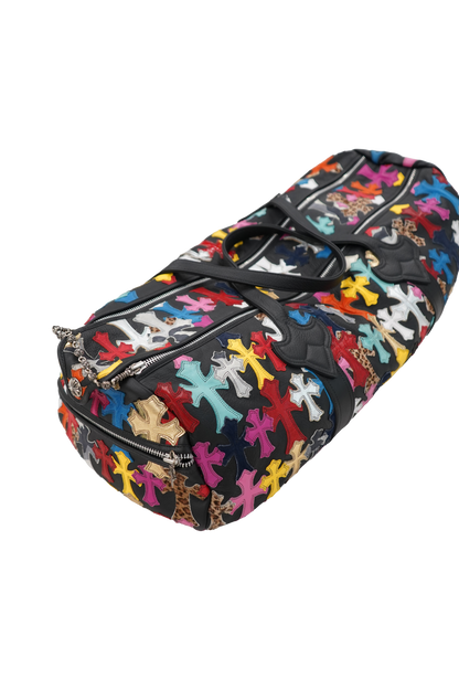 Chrome Hearts Cross Patch-Flooded Duffel Bag