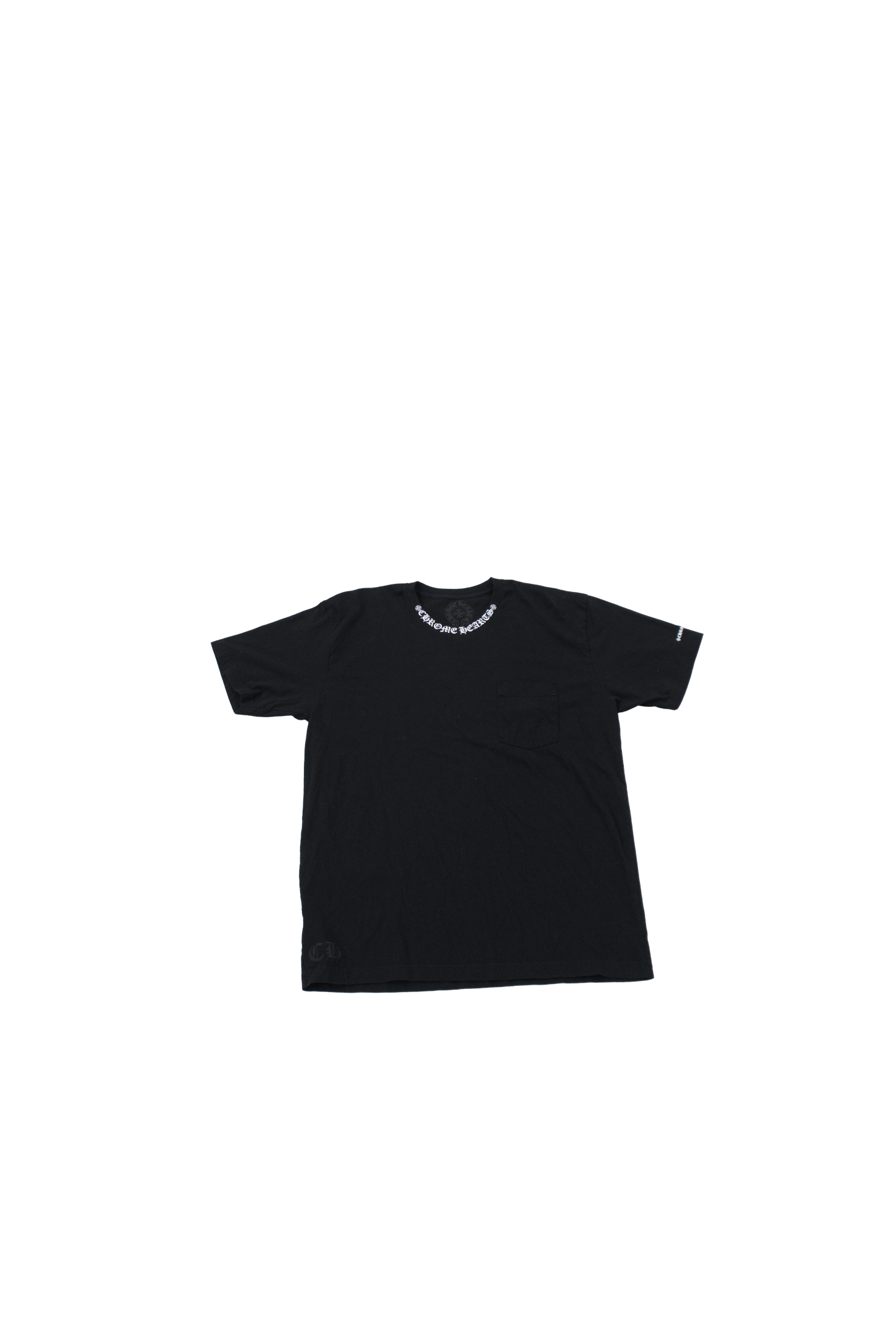 Chrome Hearts Script Collar Tee
