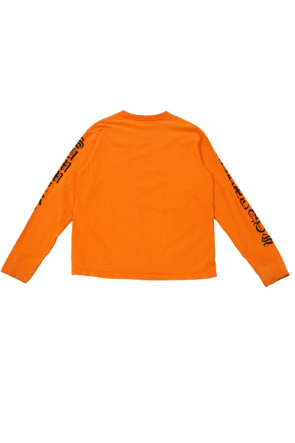 2016AH Vetements Gothic Logo Longsleeve
