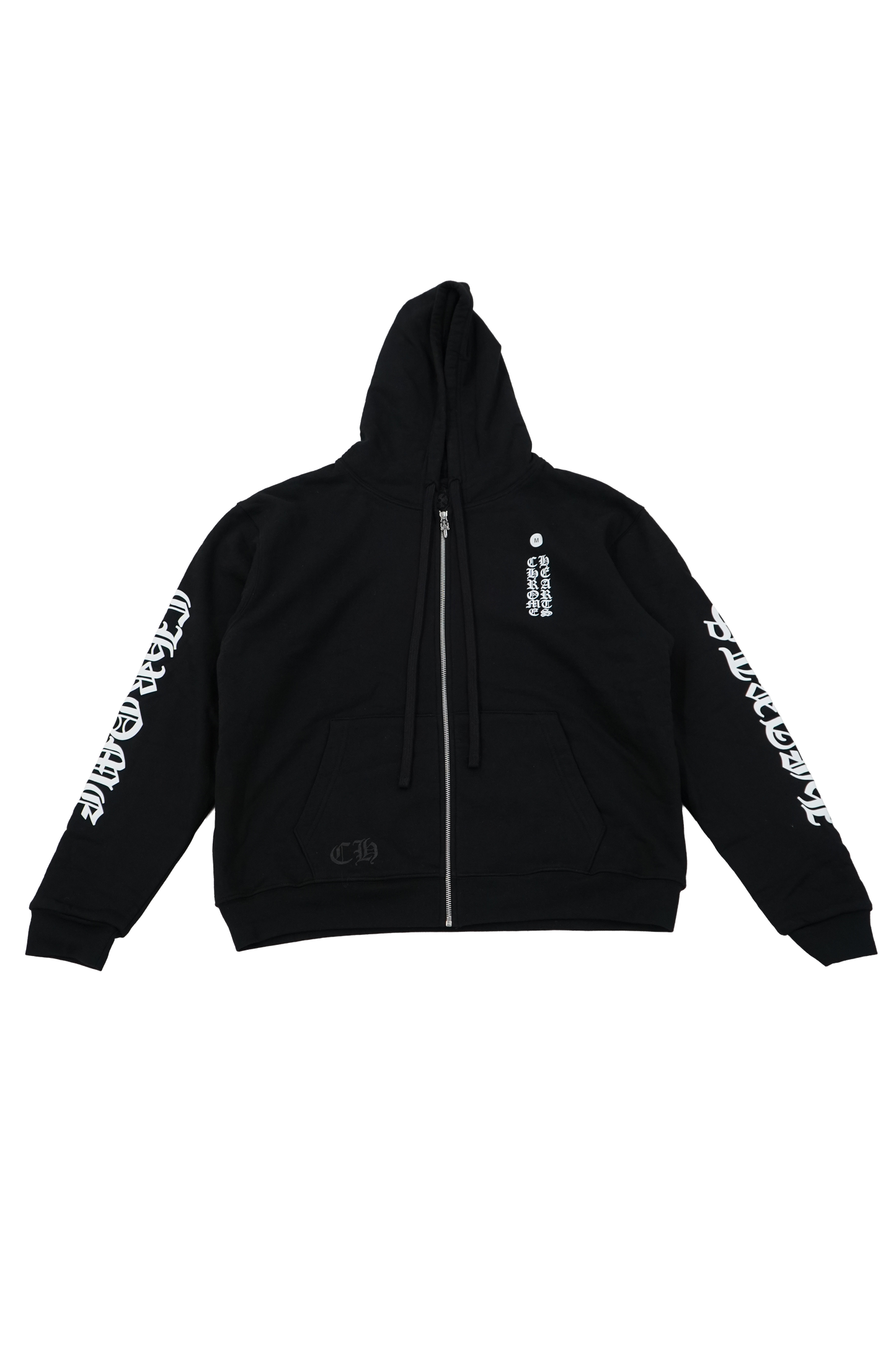 Chrome Hearts Script Thermal Zip Hoodie