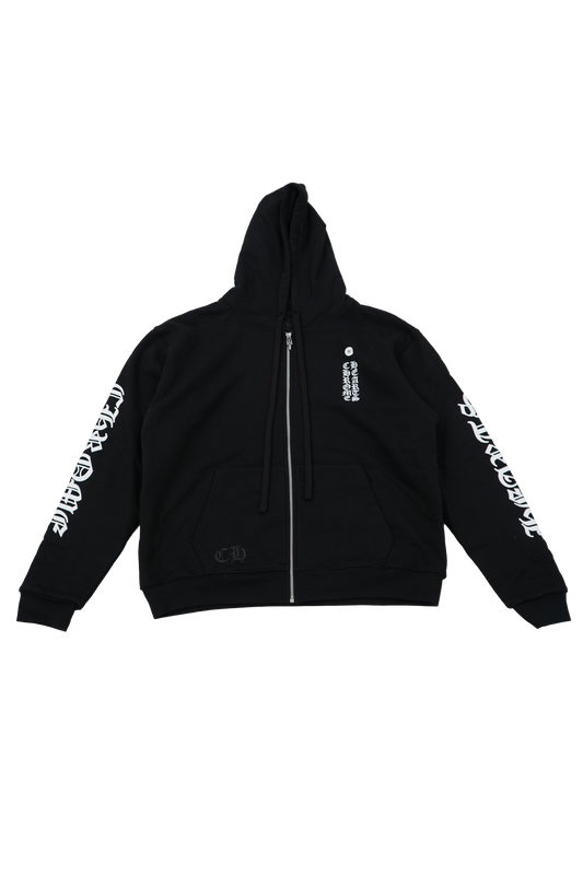 Chrome Hearts Script Thermal Zip Hoodie
