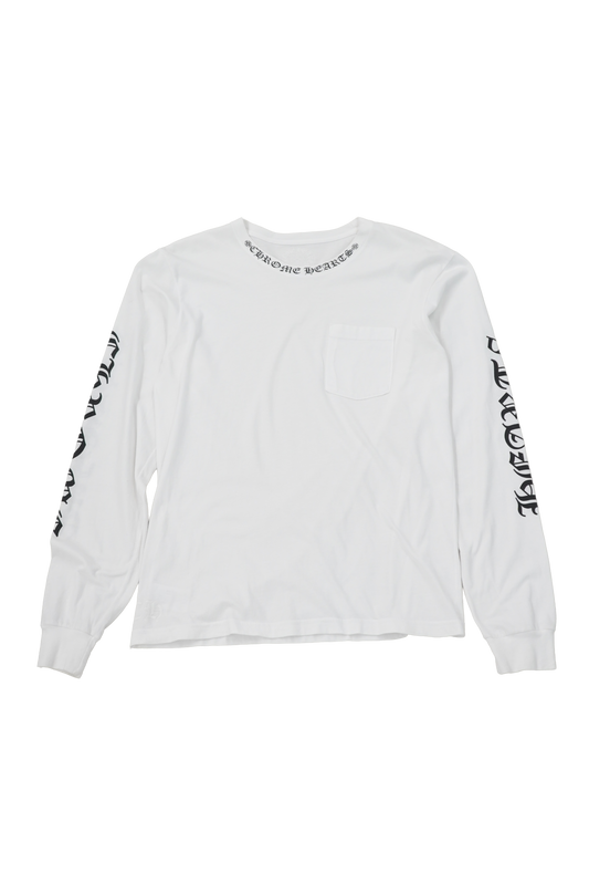 Chrome Hearts Script Collar Longsleeve