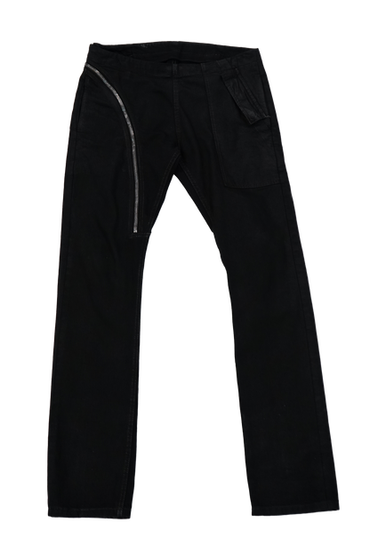 Rick Owens DRKSHDW Aircut Waxed Denim