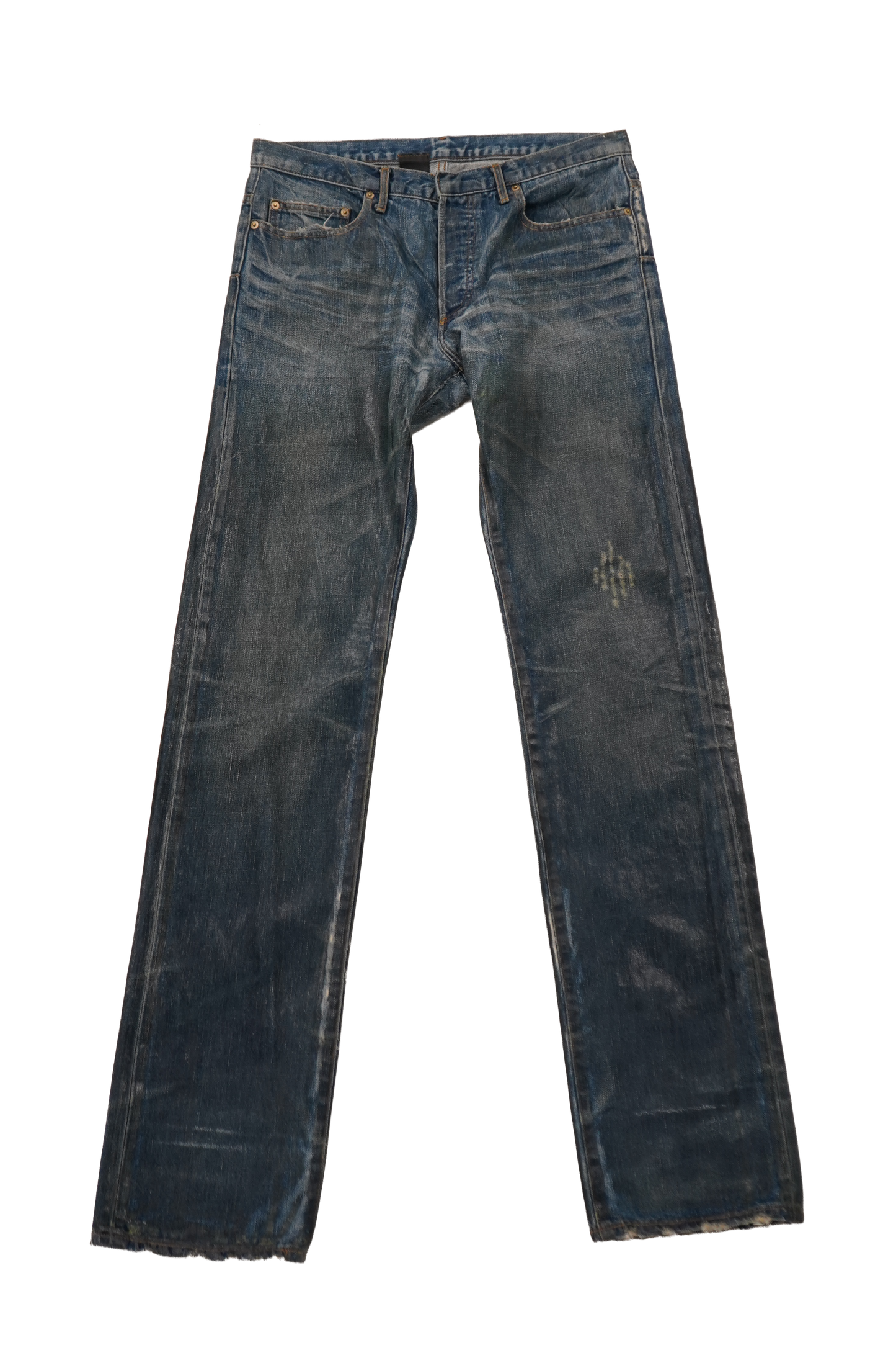 2003AW Dior Luster Indigo Waxed Denim