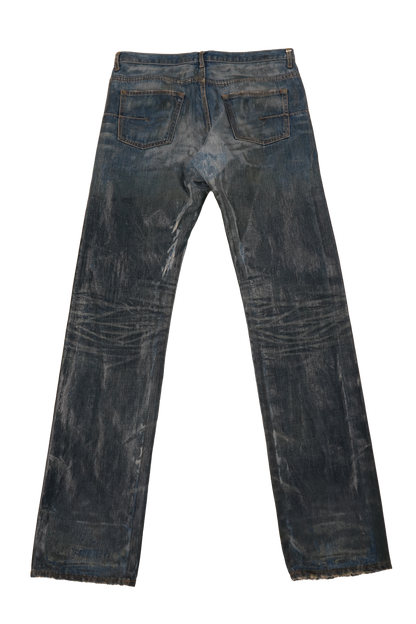 2003AW Dior Luster Indigo Waxed Denim