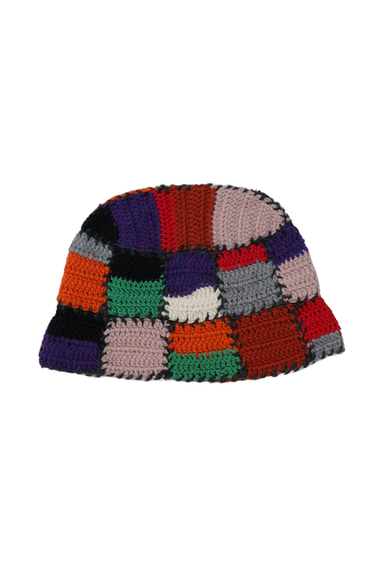 Marni Patchwork Knit Hat