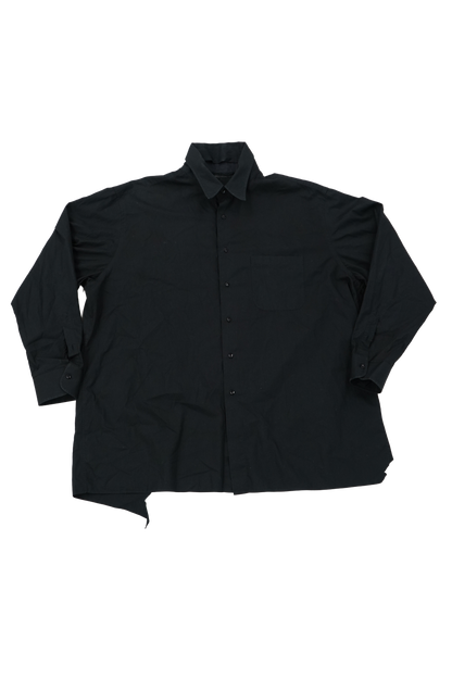 2017PE Vetements x Brioni Distressed Button Up Shirt