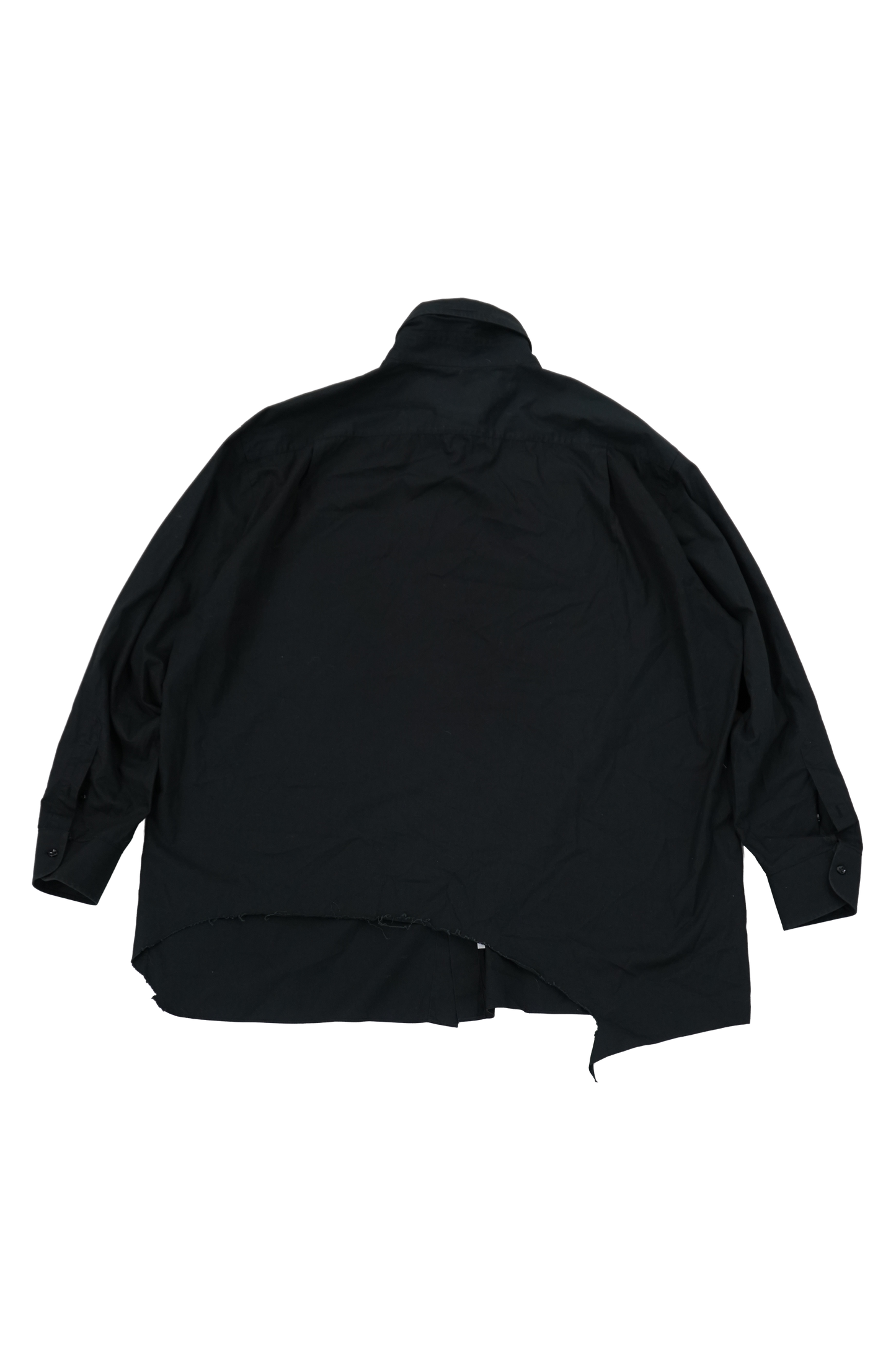 2017PE Vetements x Brioni Distressed Button Up Shirt