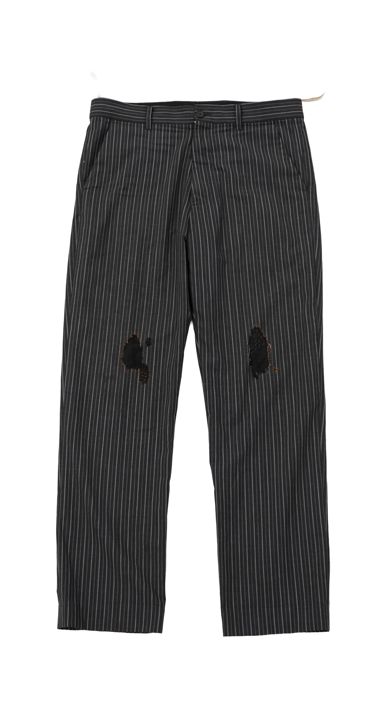 Marni Repaired Pinstripe Trousers