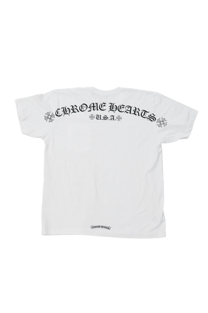 Chrome Hearts USA Script Logo Tee