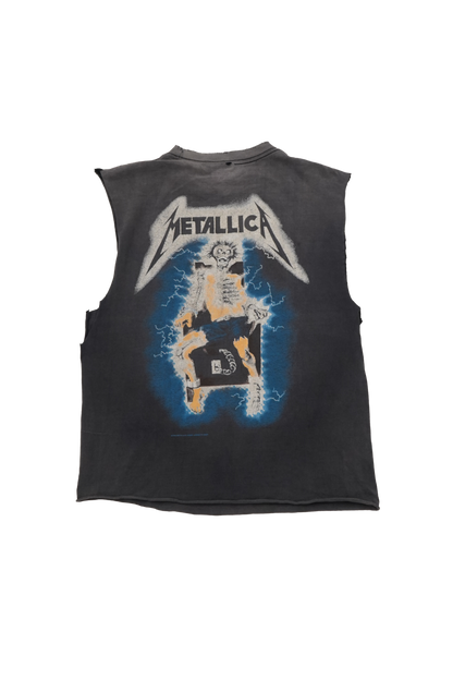 1984 Metallica Kill 'Em All/Ride The Lightning Muscle Top - Xia Office