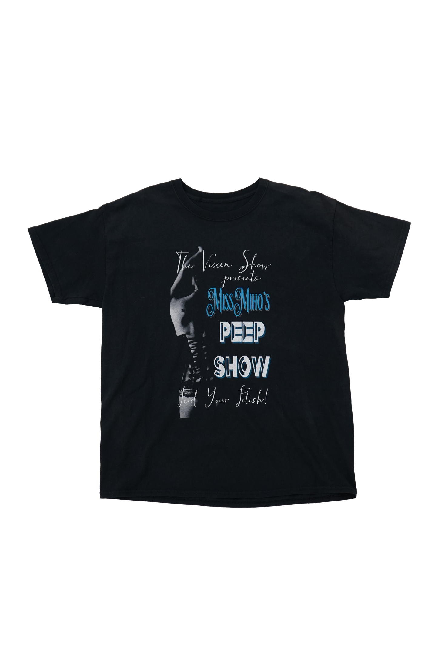 Miss Miho's Peep Show Strip Tee