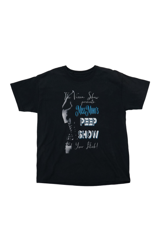 Miss Miho's Peep Show Strip Tee