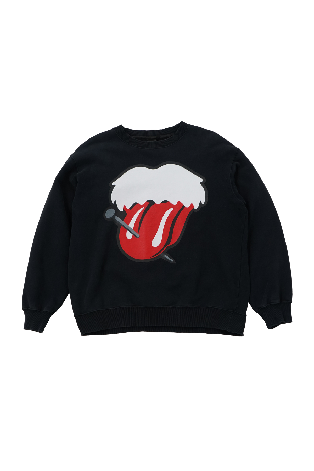 Number (N)ine Einstein Tongue & Lips Sweatshirt