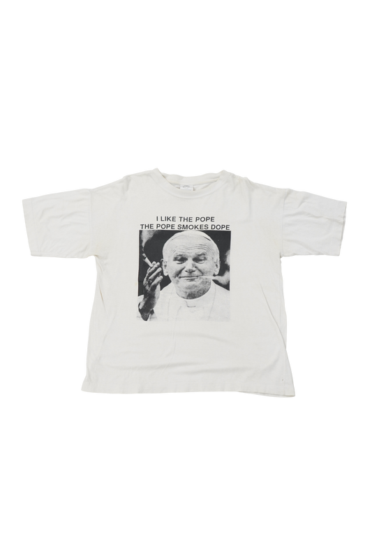 Pope Smokes Dope Tee - Xia Office