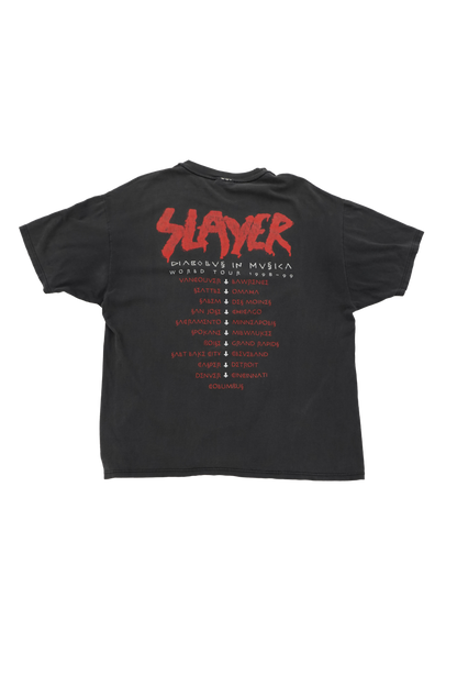 1998-99 Slayer Diabolus In Musica Tour Tee