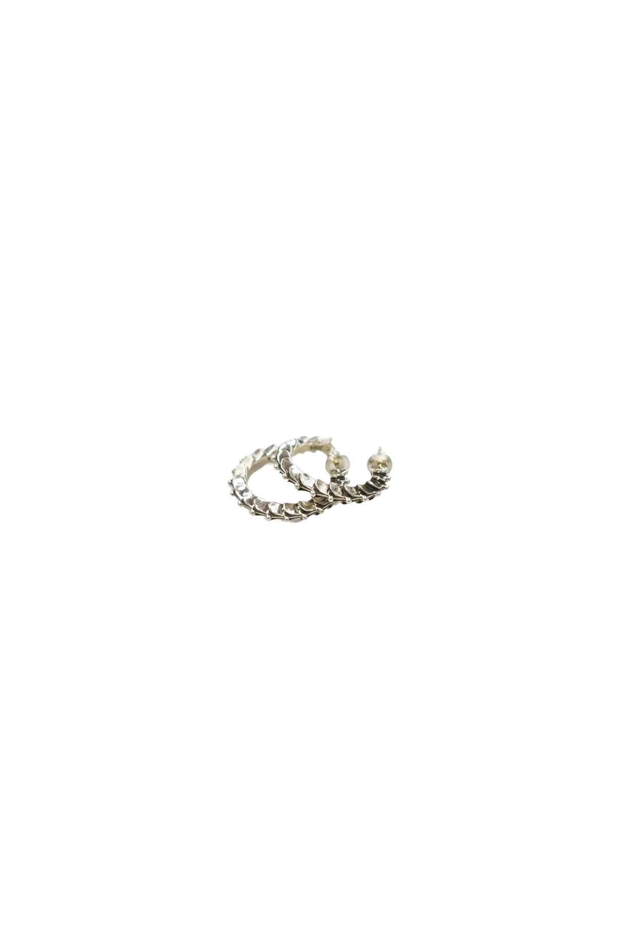 Chrome Hearts Cross Tail Hoop