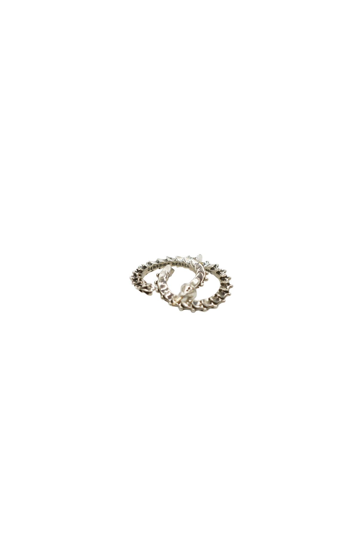 Chrome Hearts Cross Tail Hoop