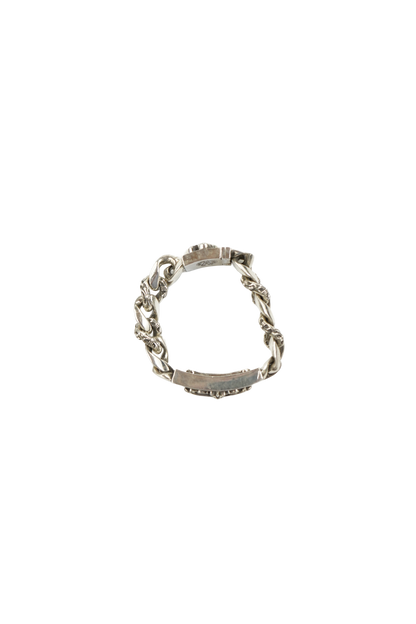 Floral ID Fancy Link Bracelet - Xia Office