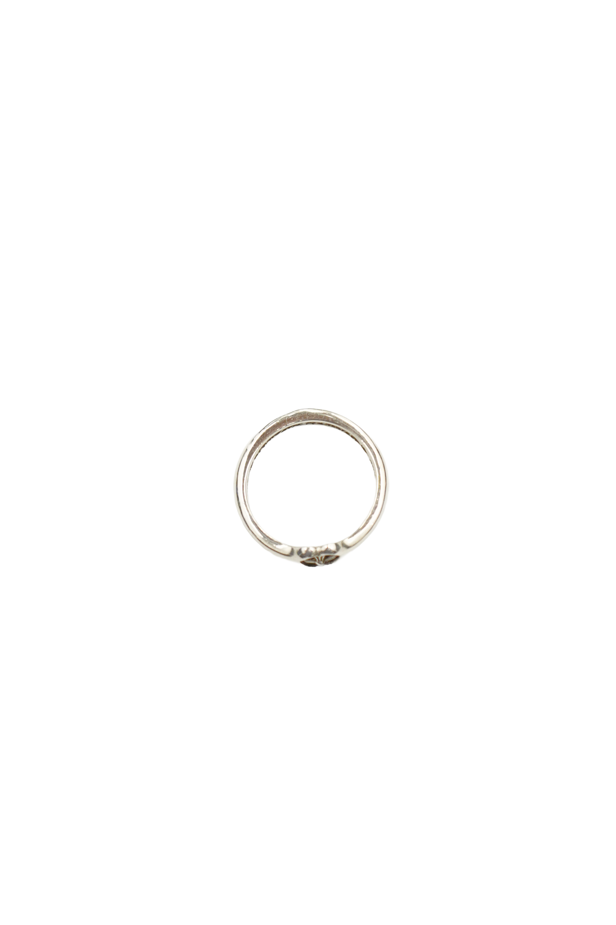 Chrome Hearts Tiny Heart Cross Ring - Xia Office