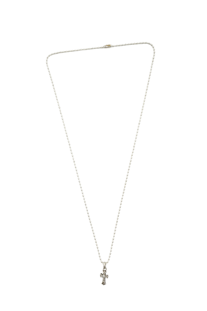 Chrome Hearts Diamond Pavé Baby Phat Pendant + Ball Chain - Xia Office
