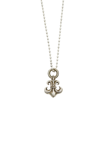 Chrome Hearts Fleur De Lis Pendant + Ball Chain - Xia Office