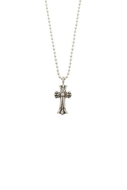 Chrome Hearts Double Cross Pendant + Ball Chain - Xia Office