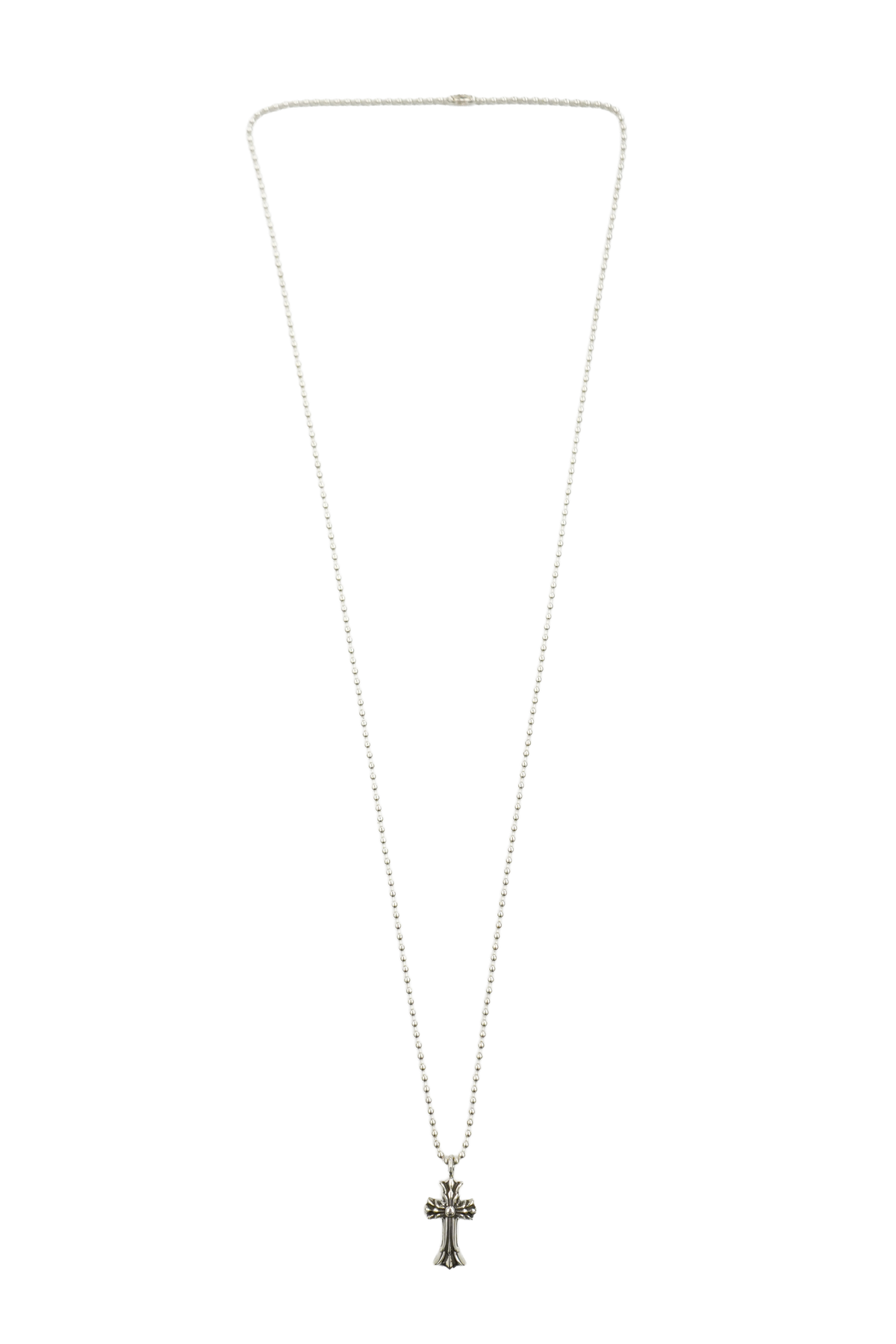 Chrome Hearts Double Cross Pendant + Ball Chain - Xia Office