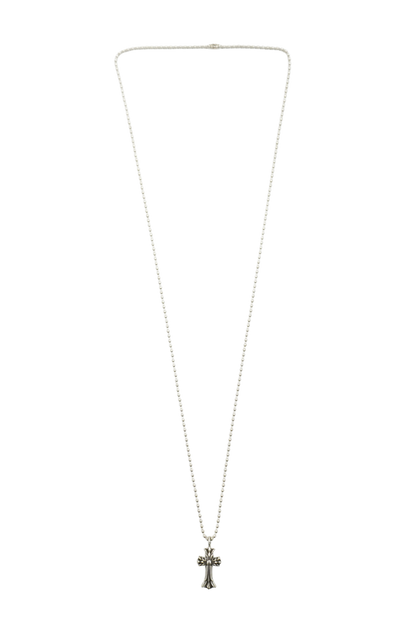 Chrome Hearts Double Cross Pendant + Ball Chain - Xia Office